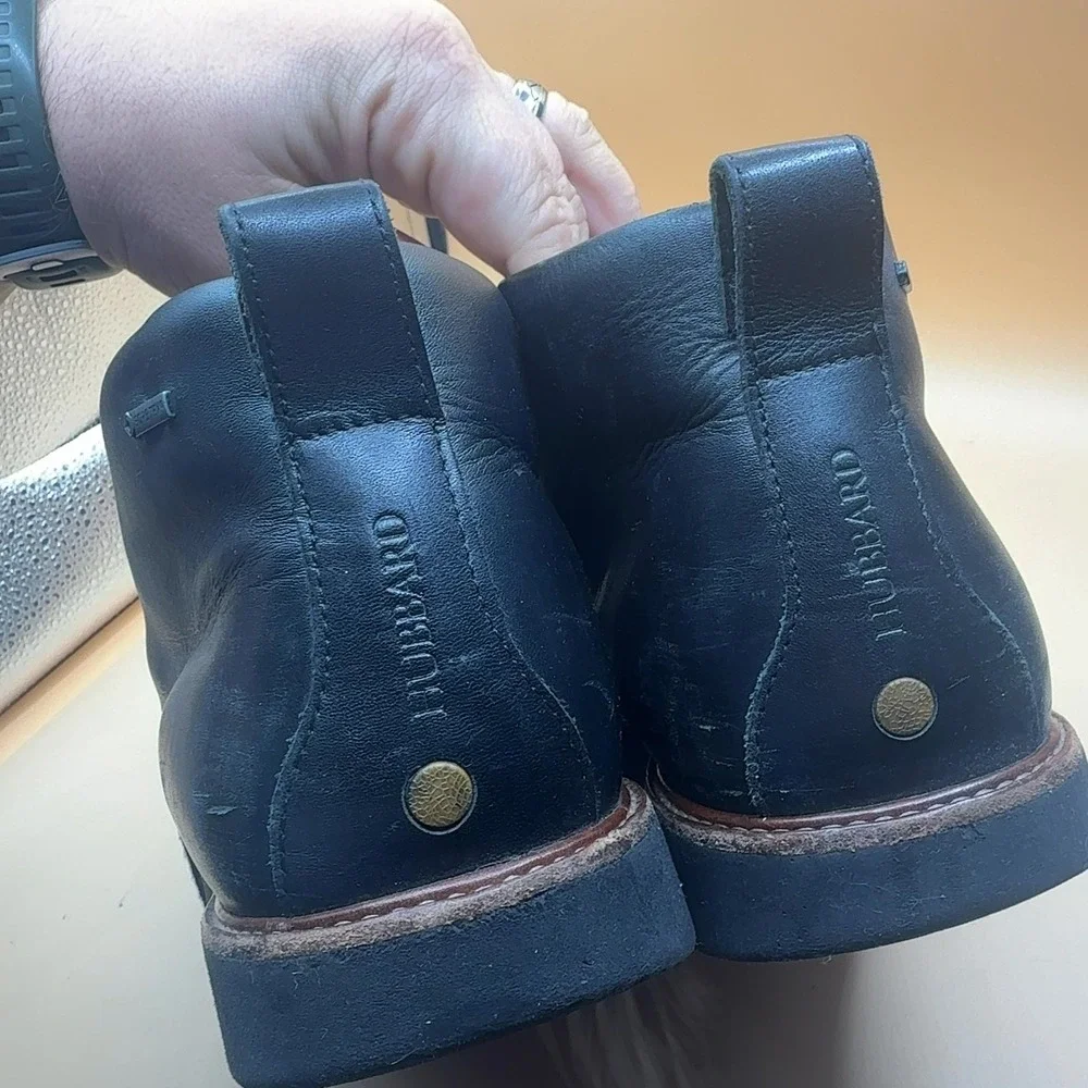 Samuel Hubbard Chukka Boot Black Leather Gore-Tex M2125-048 Men's Size 13